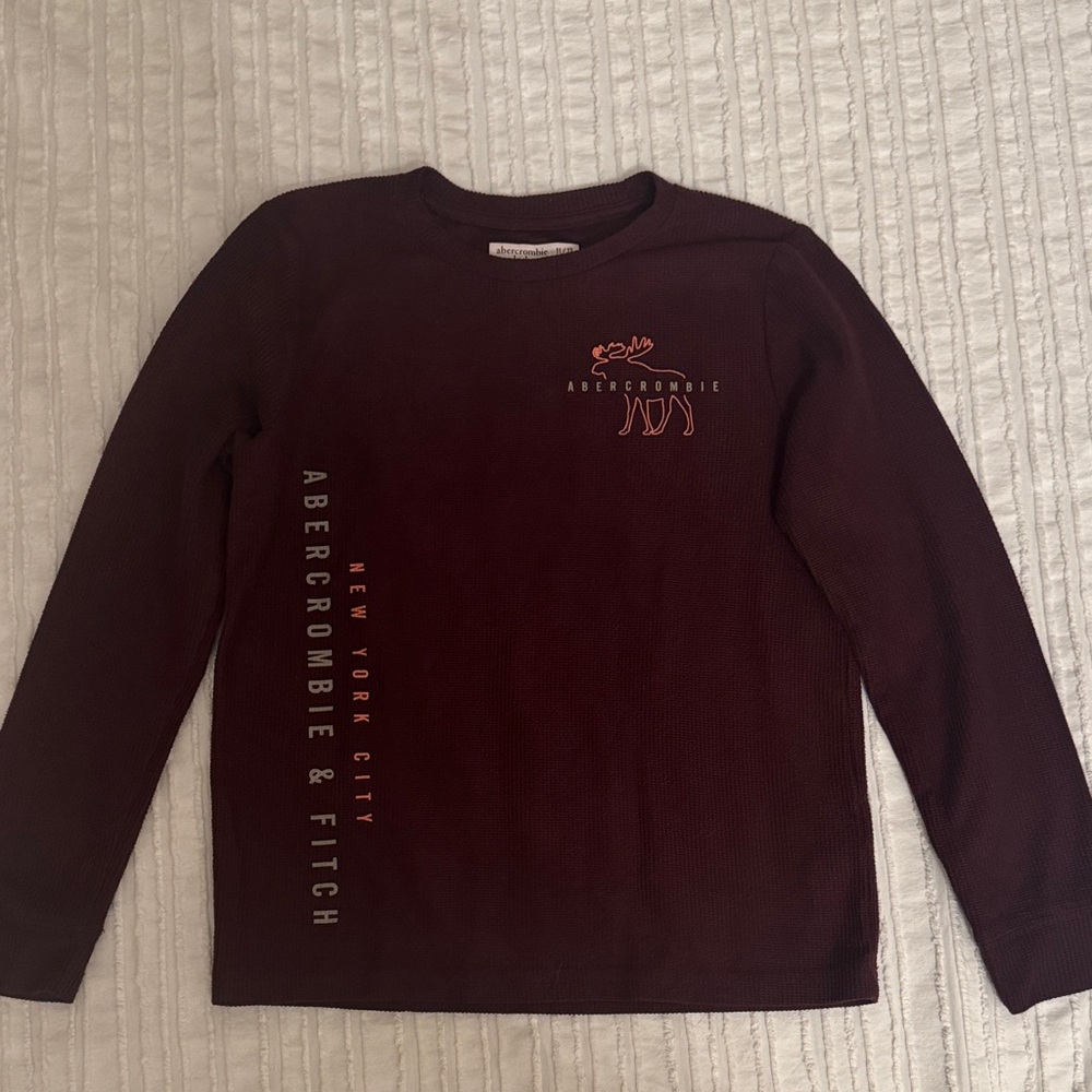 Abercrombie New York Kids Boys Thermal Top sz 11 12